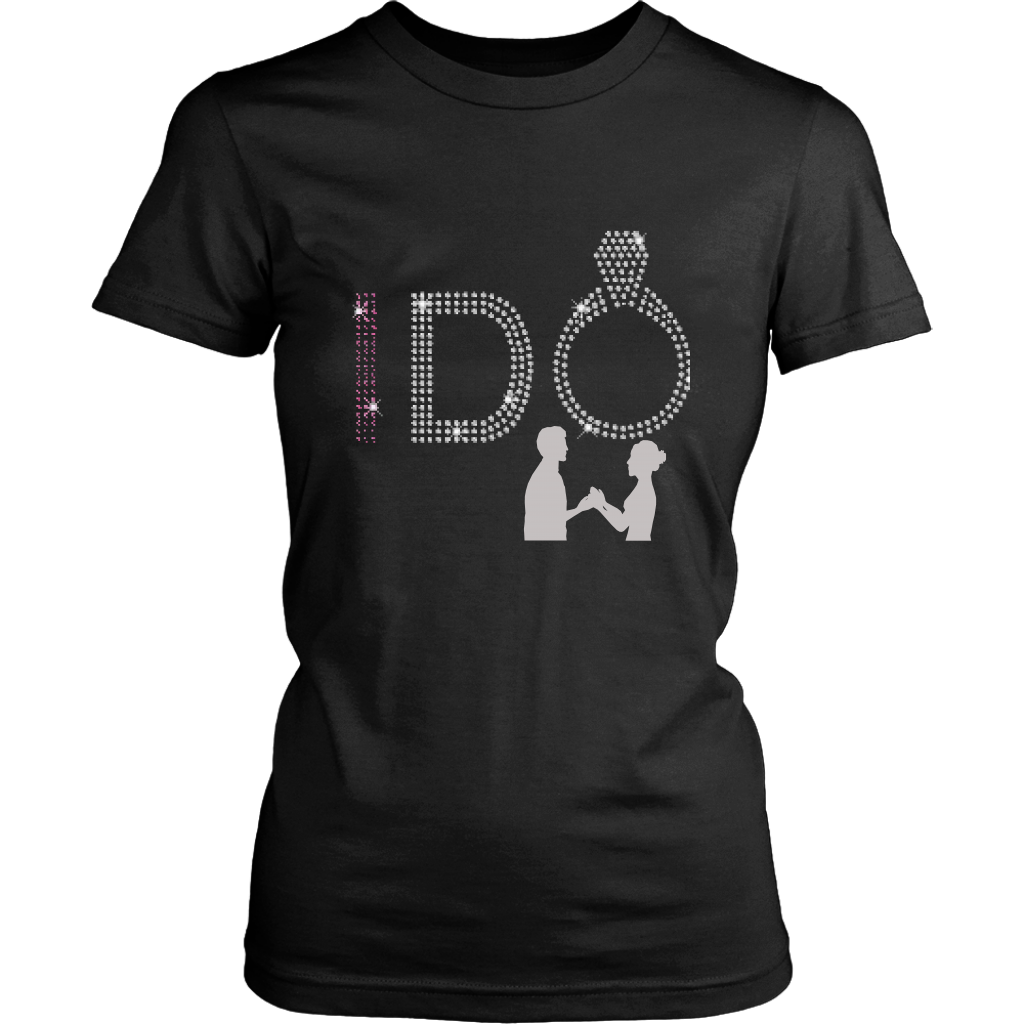 I Do Women's Unisex T-Shirt - Black | Shop Sassy Chick