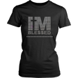 I'm Blessed Women's Unisex T-Shirt - Black | Shop Sassy Chick