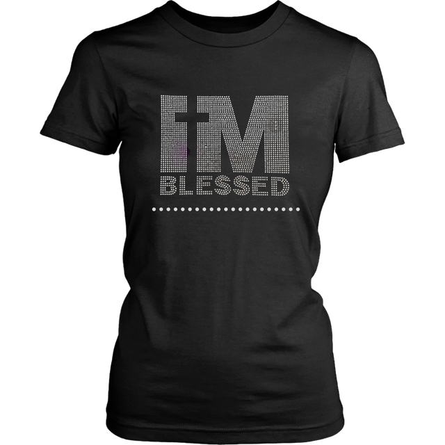 I'm Blessed Women's Unisex T-Shirt - Black | Shop Sassy Chick