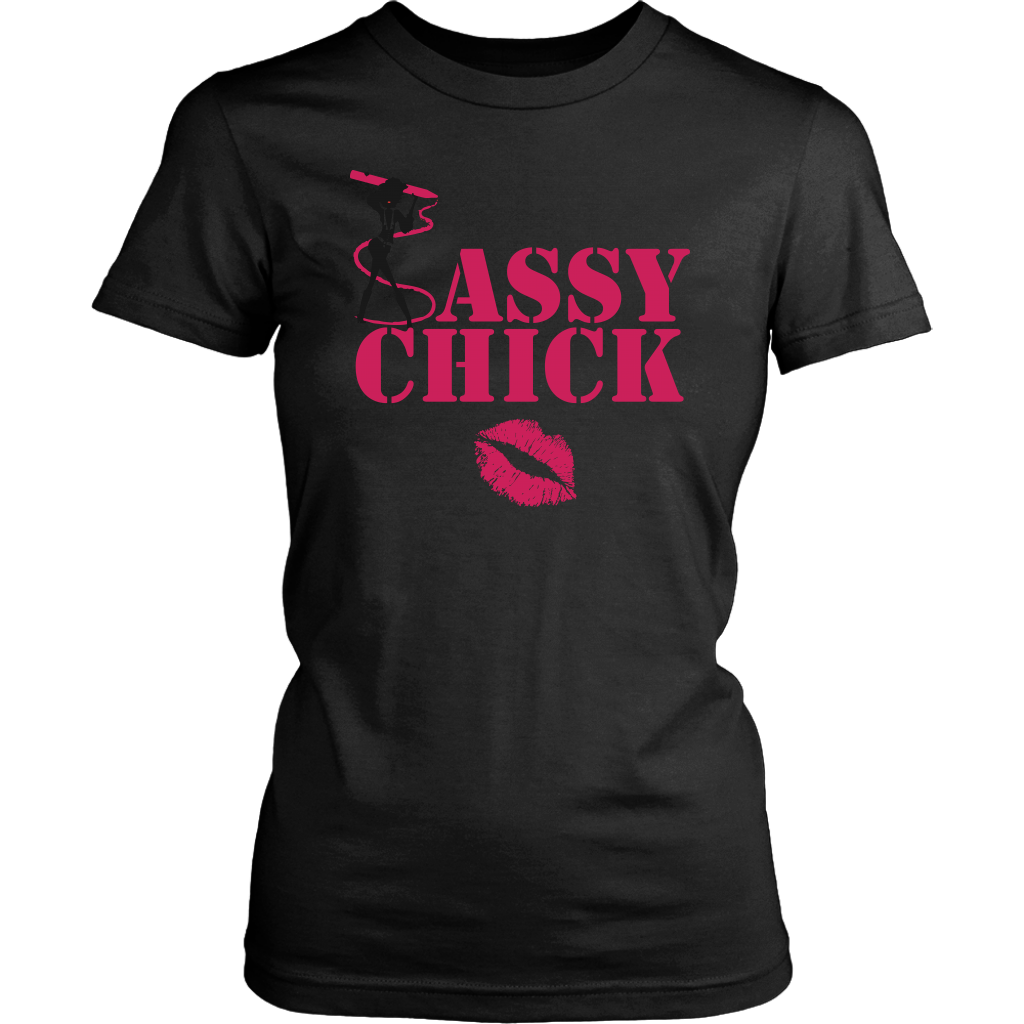 Sassy with Kiss T-Shirt - Shop Sassy Chick