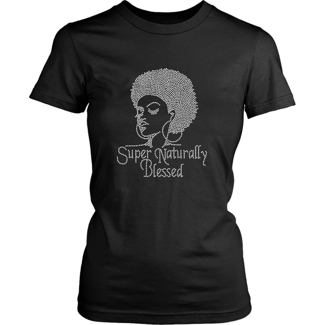 Super Natural Women's Unisex T-Shirt - Black | Shop Sassy Chick
