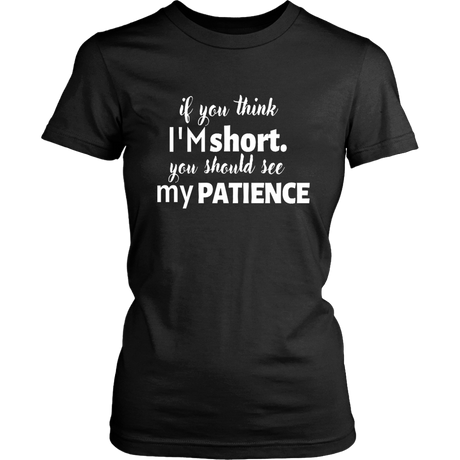 I'm short