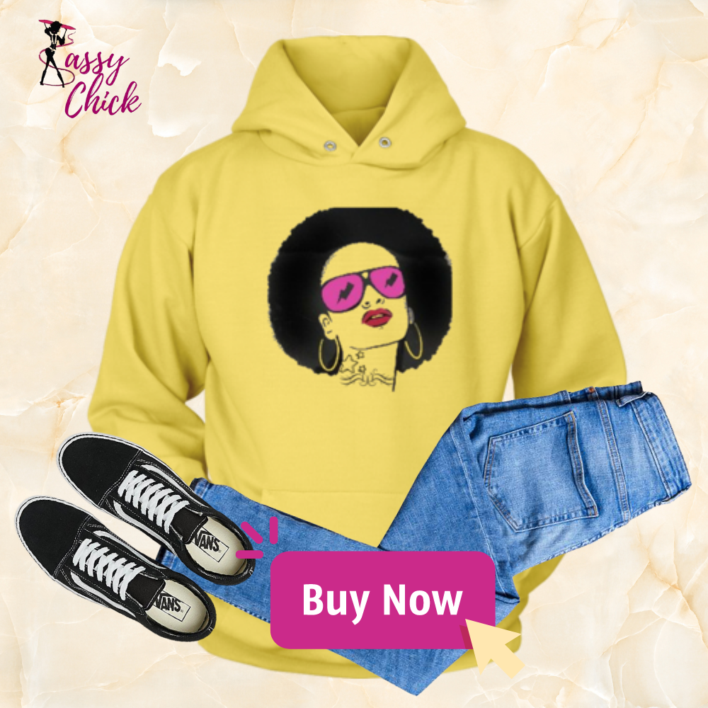 Afro Sassy Lady Hoodie