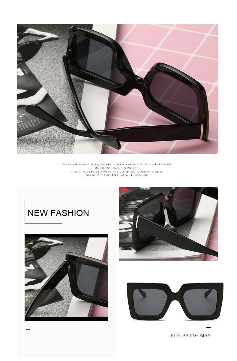Square Oversized Sunglasses