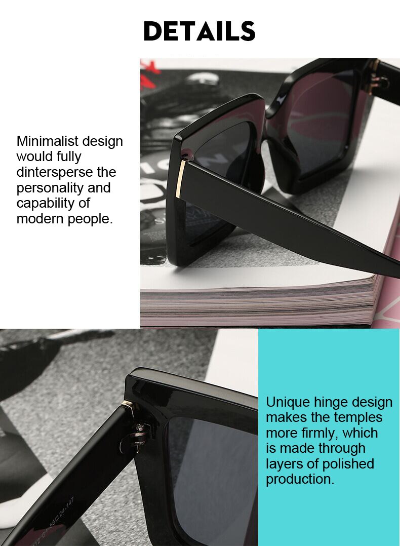 Square Oversized Sunglasses