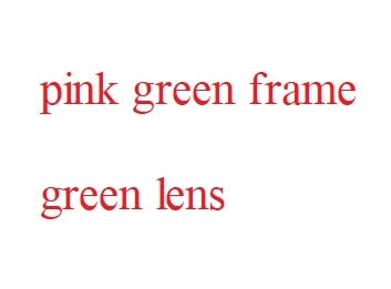 Three Colors Square Sunglasses