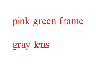 Three Colors Square Sunglasses