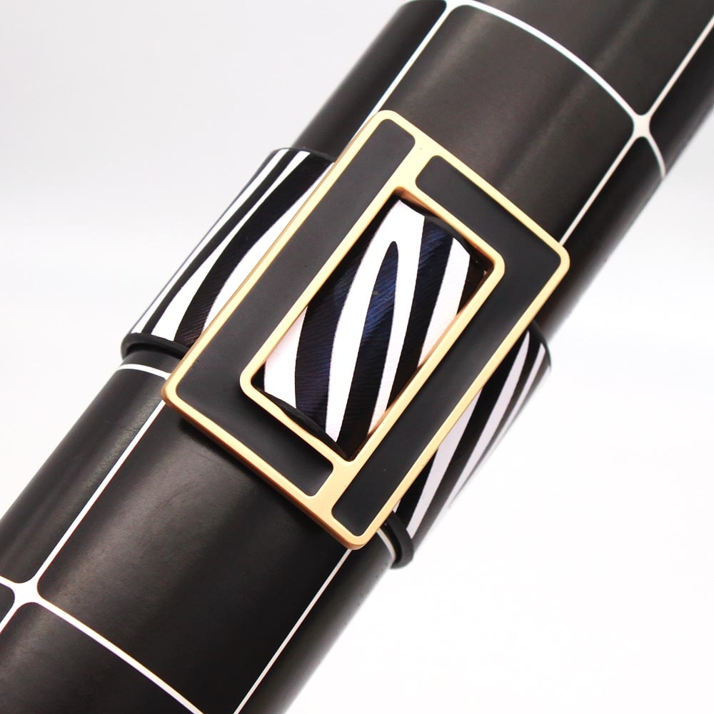 Geometric Wrap Leather Bracelet