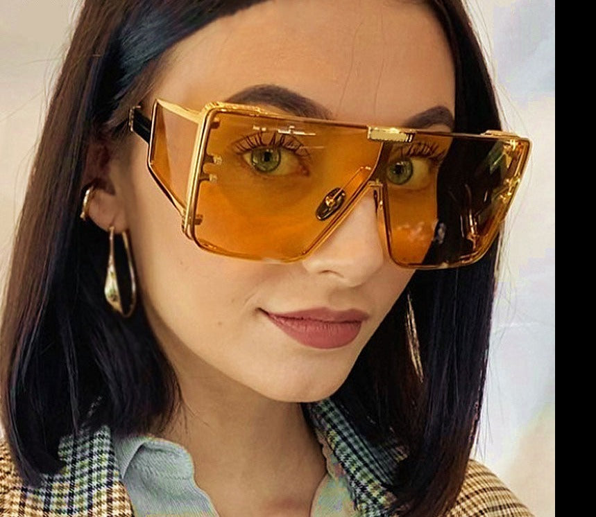 Oversized Retro Vintage Sunglasses