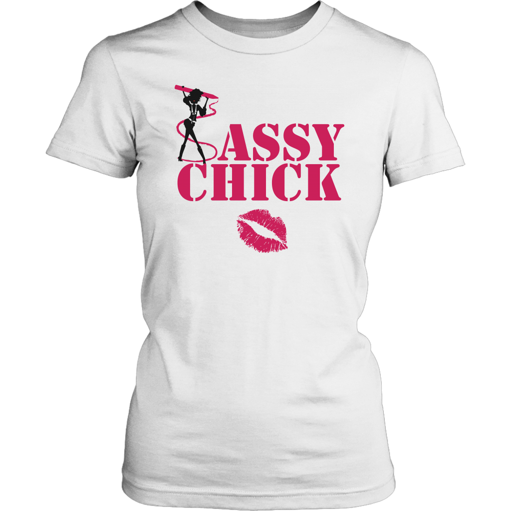 Sassy with Kiss T-Shirt - Shop Sassy Chick