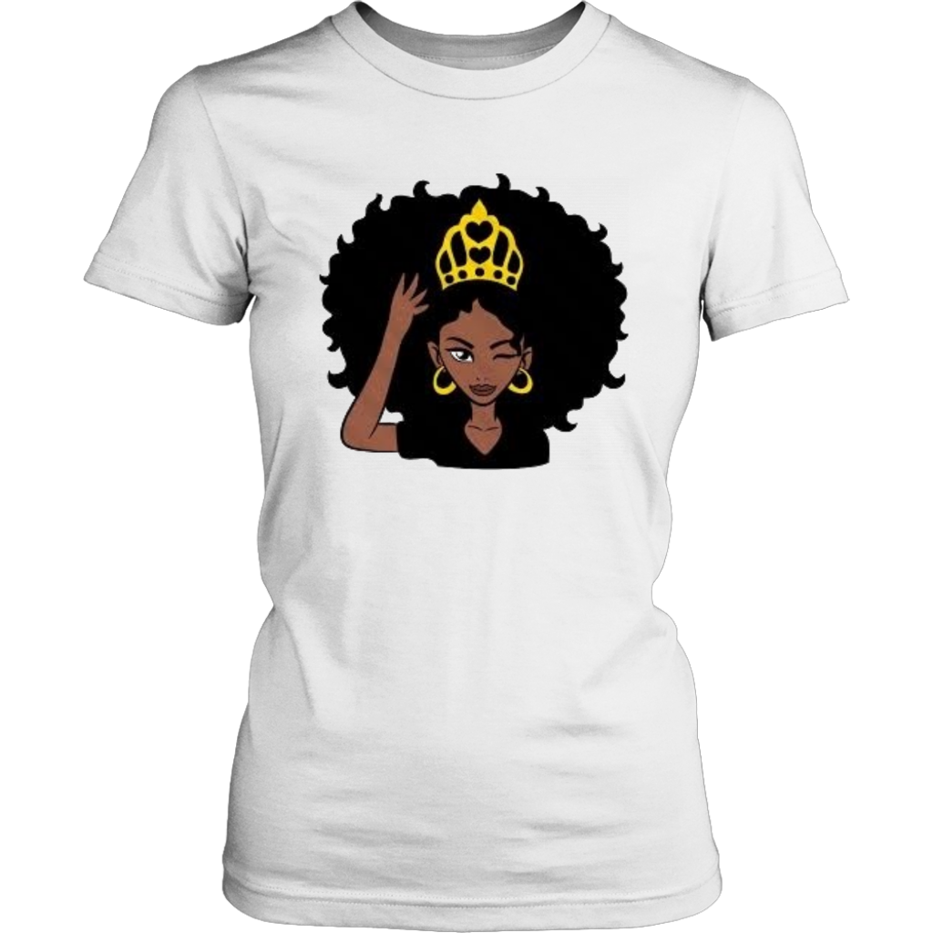 Queen Afro T-shirt