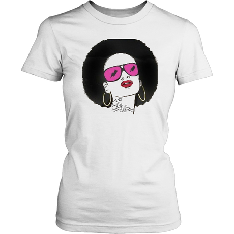 Cool Afro Women's Unisex T-Shirt | Shop Sassy Chick