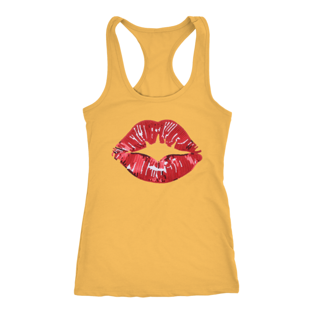 Red Lips Tank - Shop Sassy Chick