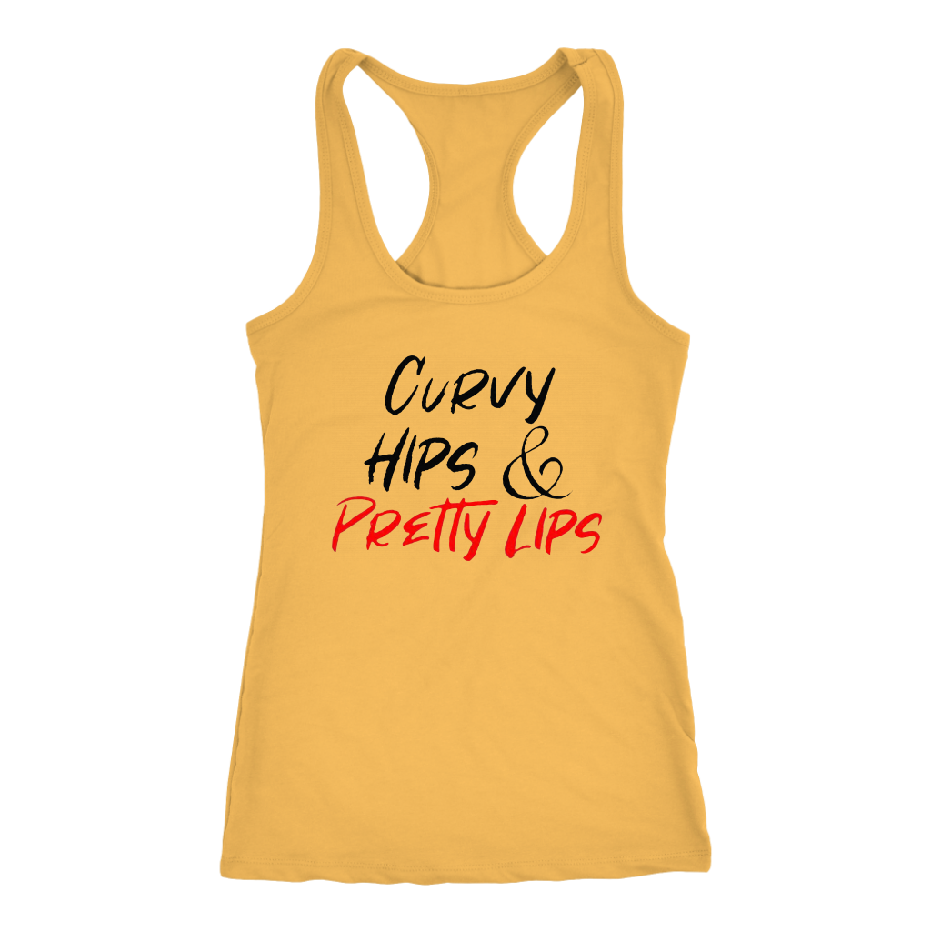 Curvy Hips & Pretty Lips Tanks - Shop Sassy Chick