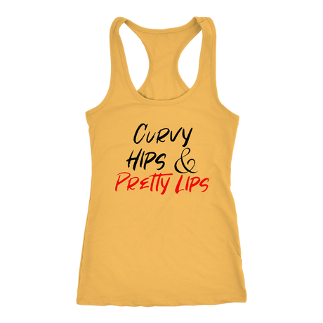 Curvy Hips & Pretty Lips Tanks - Shop Sassy Chick