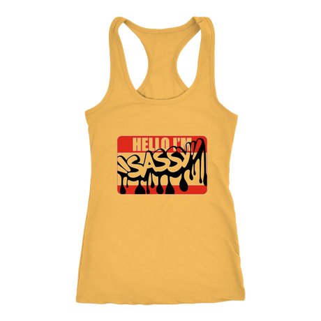Hello I'm Sassy Tank - Shop Sassy Chick