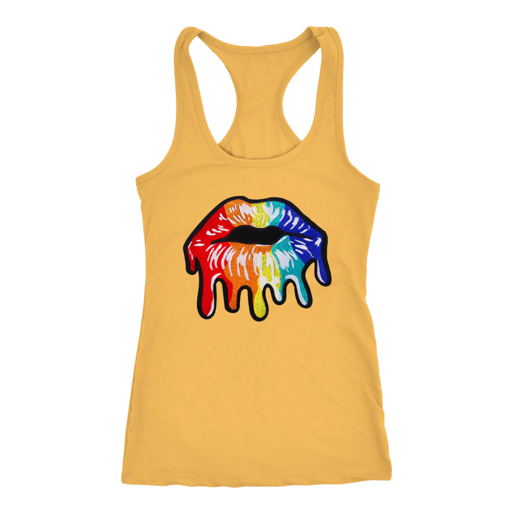 RNBW Lips Tank - Shop Sassy Chick