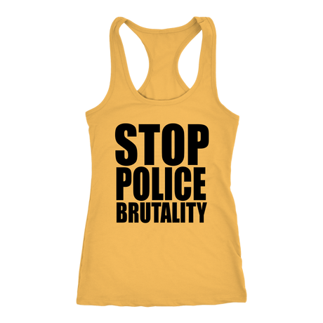 Stop Police Brutality Tanks - Shop Sassy Chick