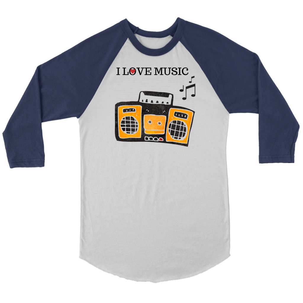 I Love you Women's Long Sleeve - Navy | Shop Sassy Chick