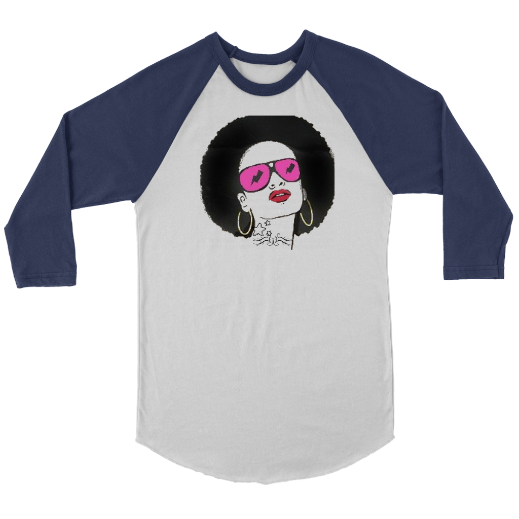 Lady Afro Long Sleeve - Shop Sassy Chick