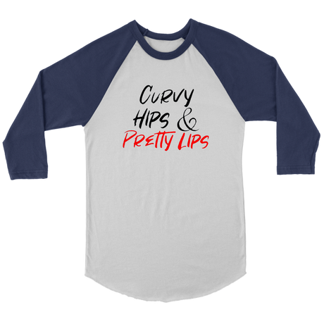 Curvy Hips & Pretty Lips Long Sleeves - Shop Sassy Chick
