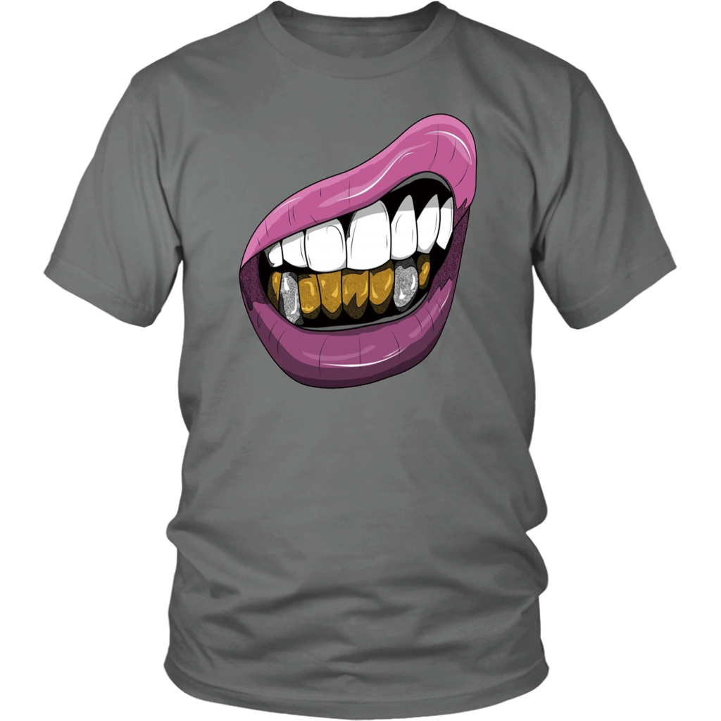 Purple Lips T-Shirt - Shop Sassy Chick