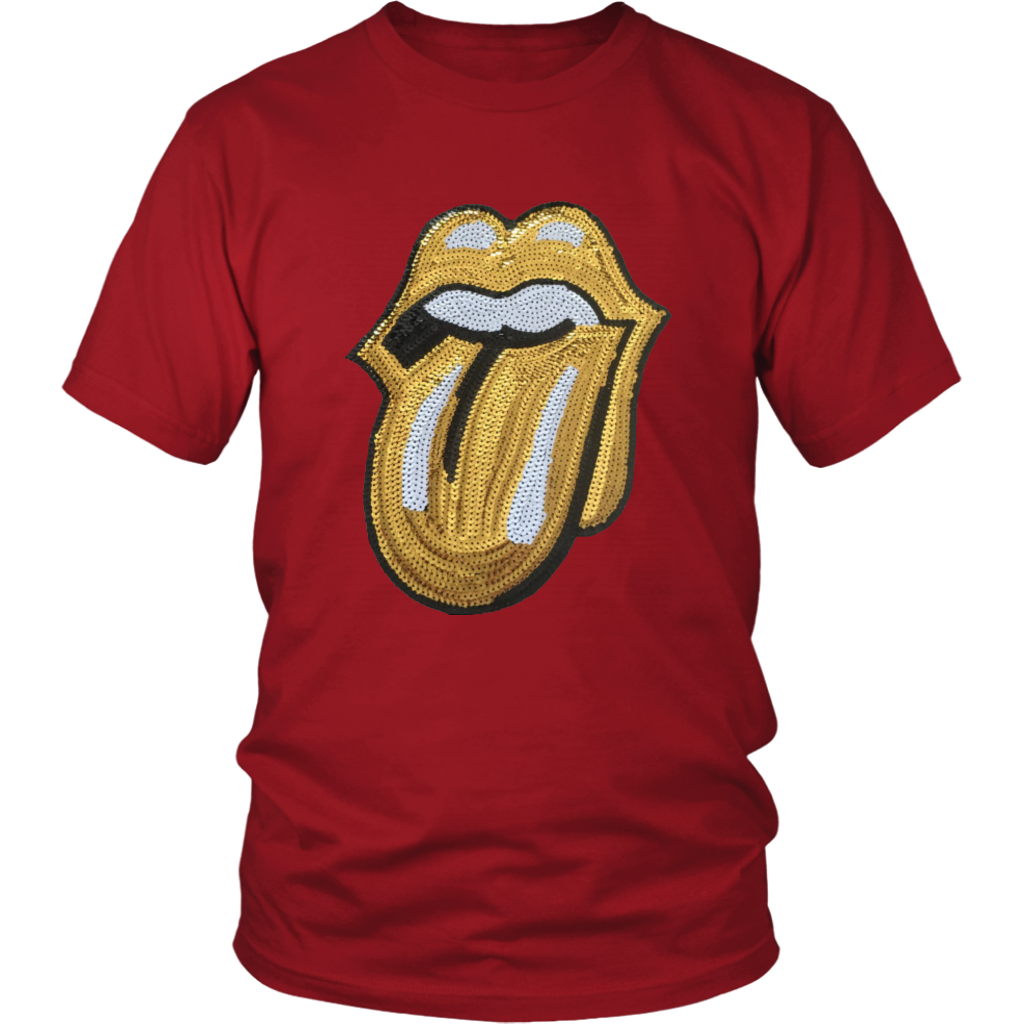 Yellow Lips T-Shirt - Shop Sassy Chick