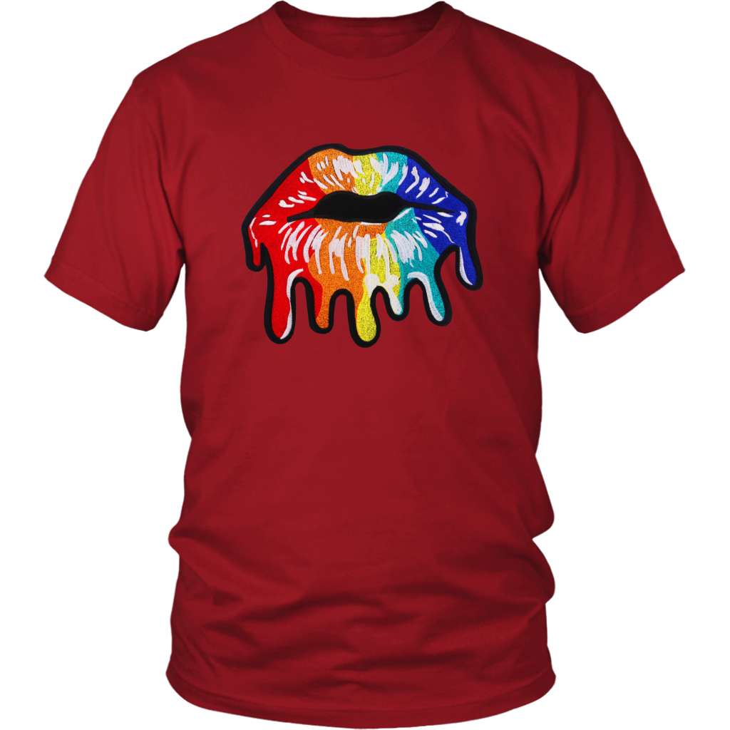 RNBW Lips T-Shirt - Shop Sassy Chick