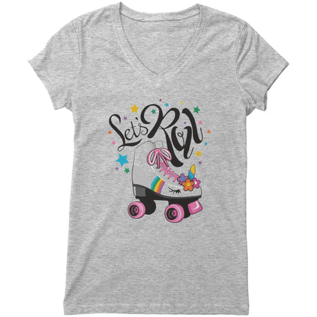 Let's Roll V-neck Shirt