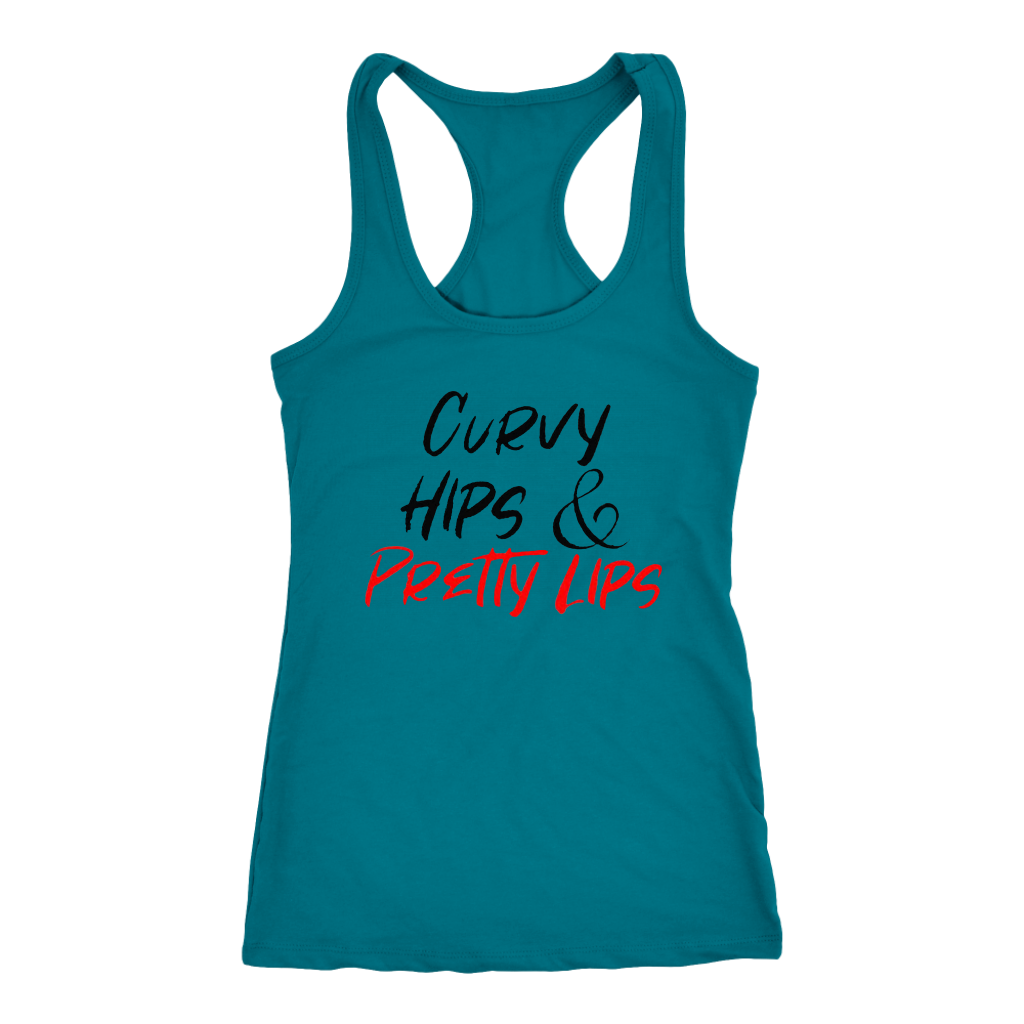 Curvy Hips & Pretty Lips Tanks - Shop Sassy Chick