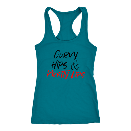 Curvy Hips & Pretty Lips Tanks - Shop Sassy Chick