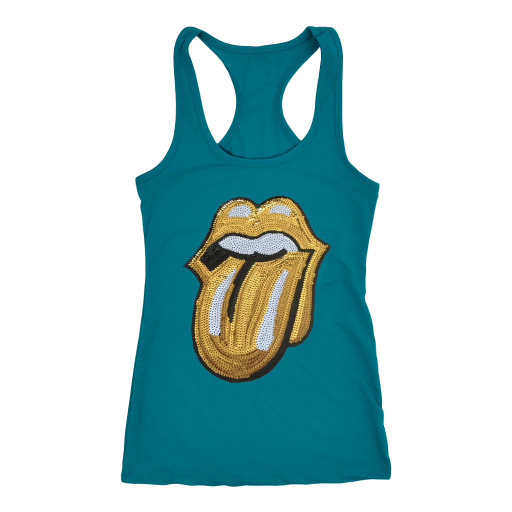 Yellow Lips Tanks - Shop Sassy Chick