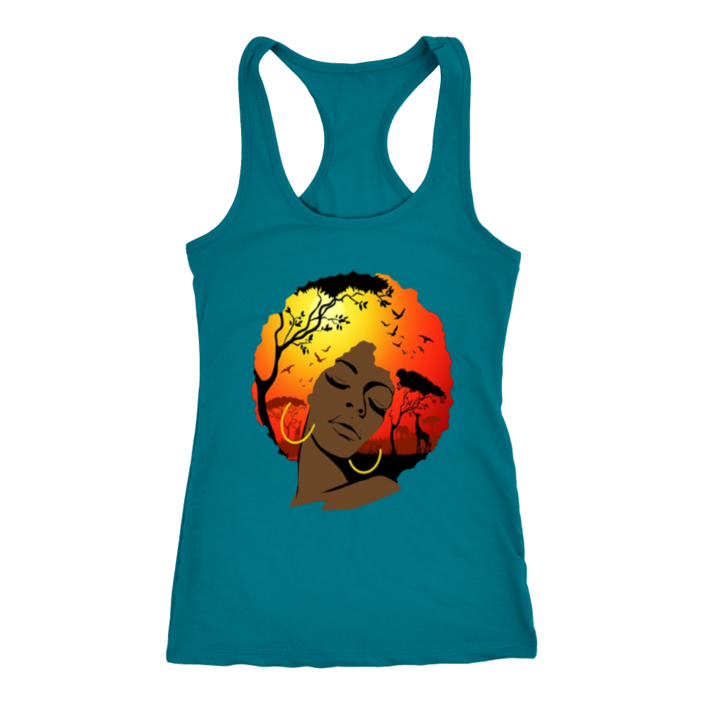 Afro Lady Tanks - Shop Sassy Chick