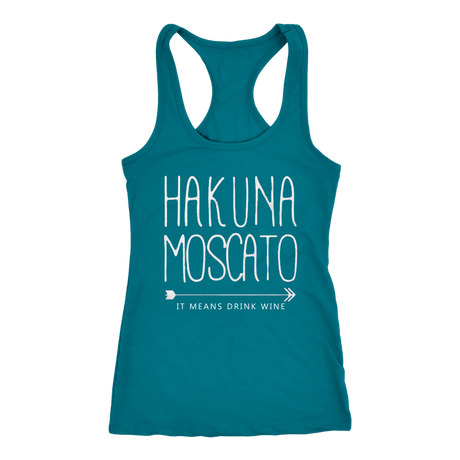 Hakuna Moscato Tanks - Shop Sassy Chick