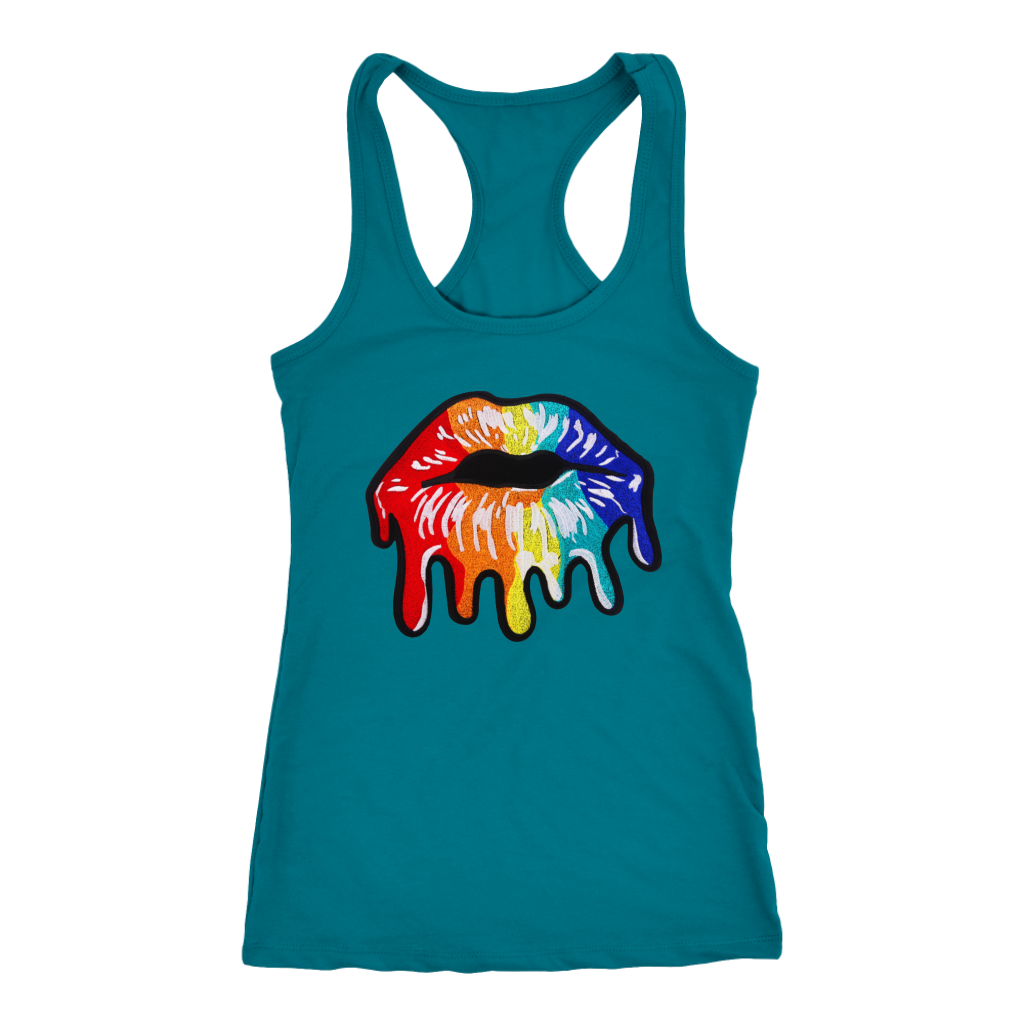 RNBW Lips Tank - Shop Sassy Chick