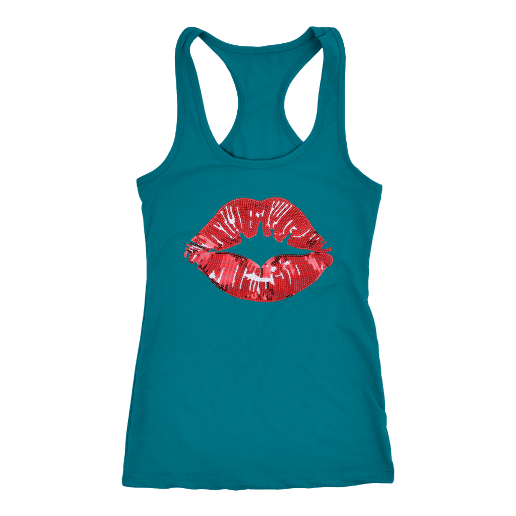 Red Lips Tank - Shop Sassy Chick