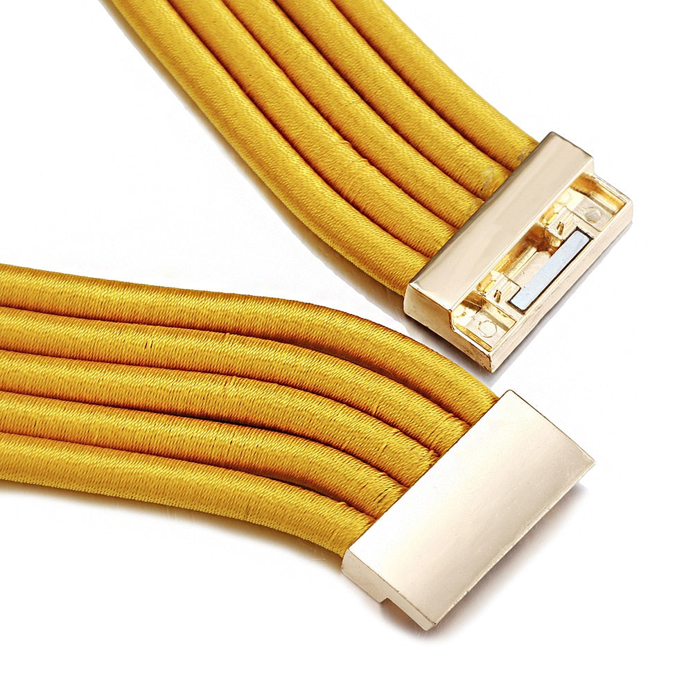 Lock of Multi-layer Woven Jewelry Set