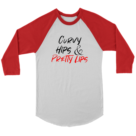 Curvy Hips & Pretty Lips Long Sleeves - Shop Sassy Chick