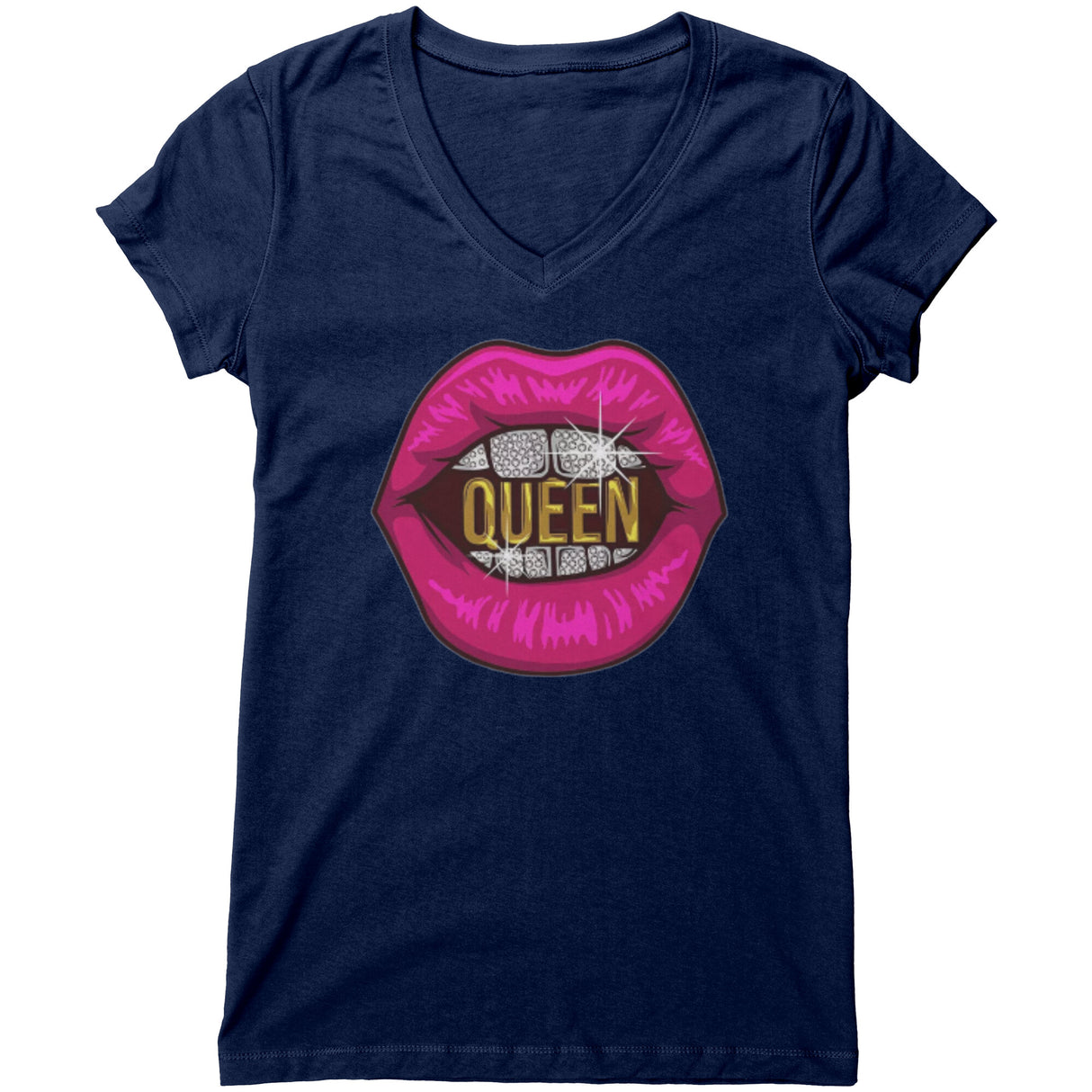 Queen Sassy V-neck Shirt