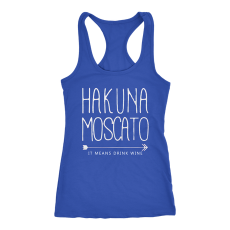 Hakuna Moscato Tanks - Shop Sassy Chick