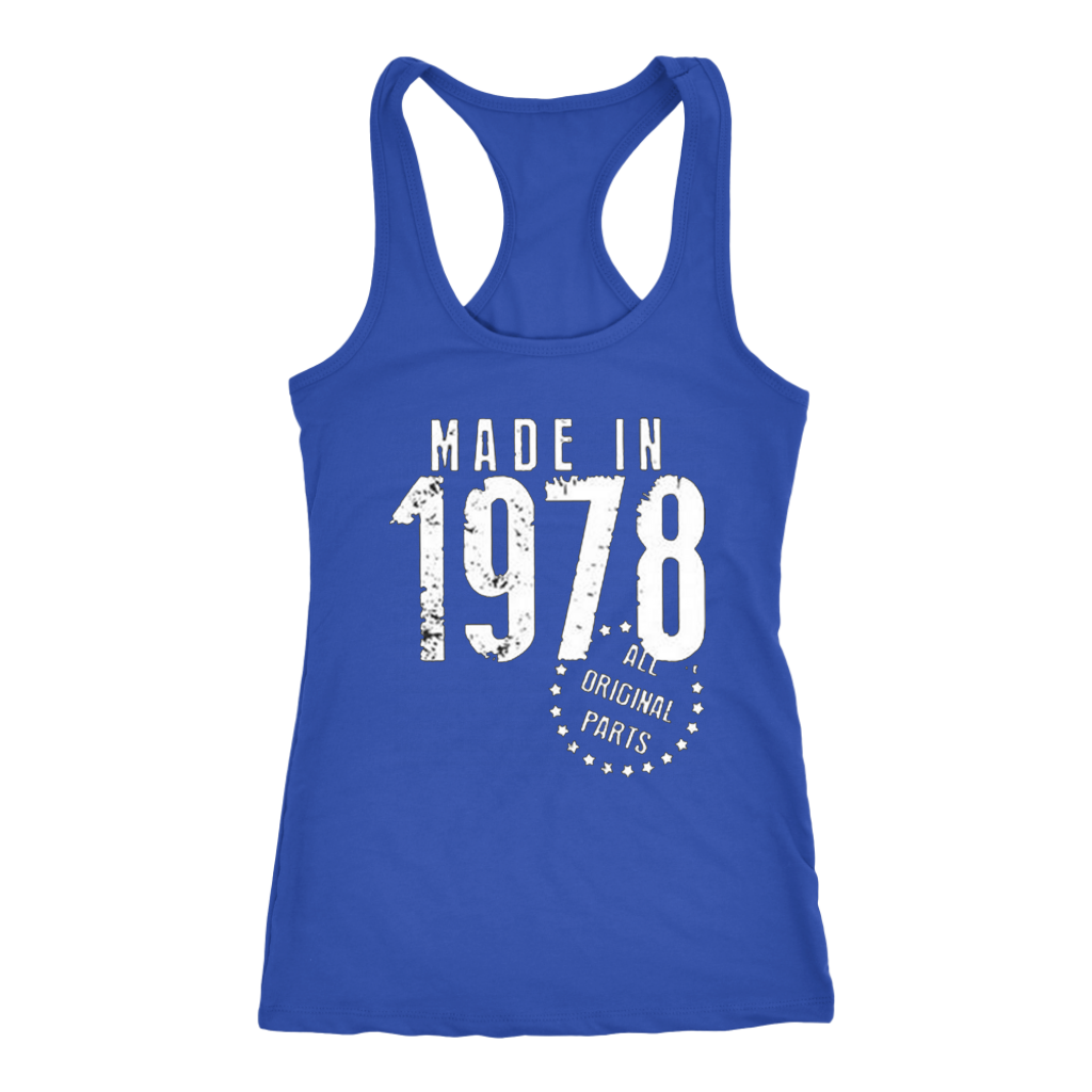 Made In 1978 Tanks - Shop Sassy Chick
