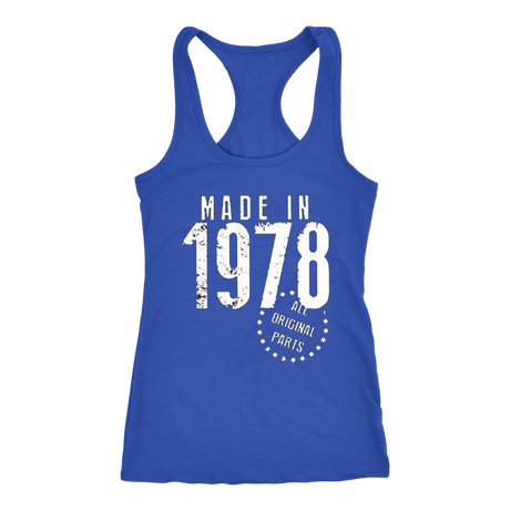 Made In 1978 Tanks - Shop Sassy Chick