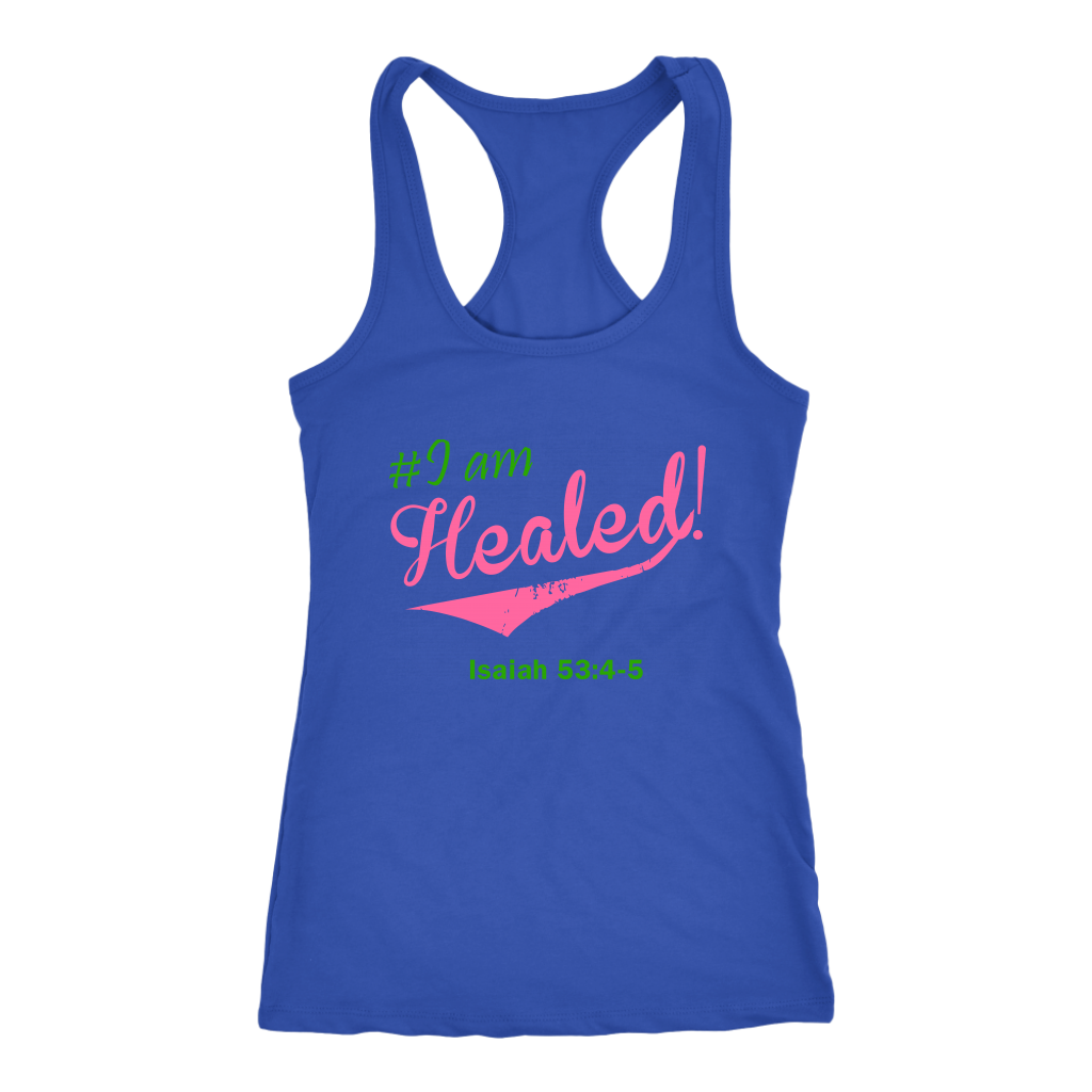 I Am Healed Pink Tank - Shop Sassy Chick