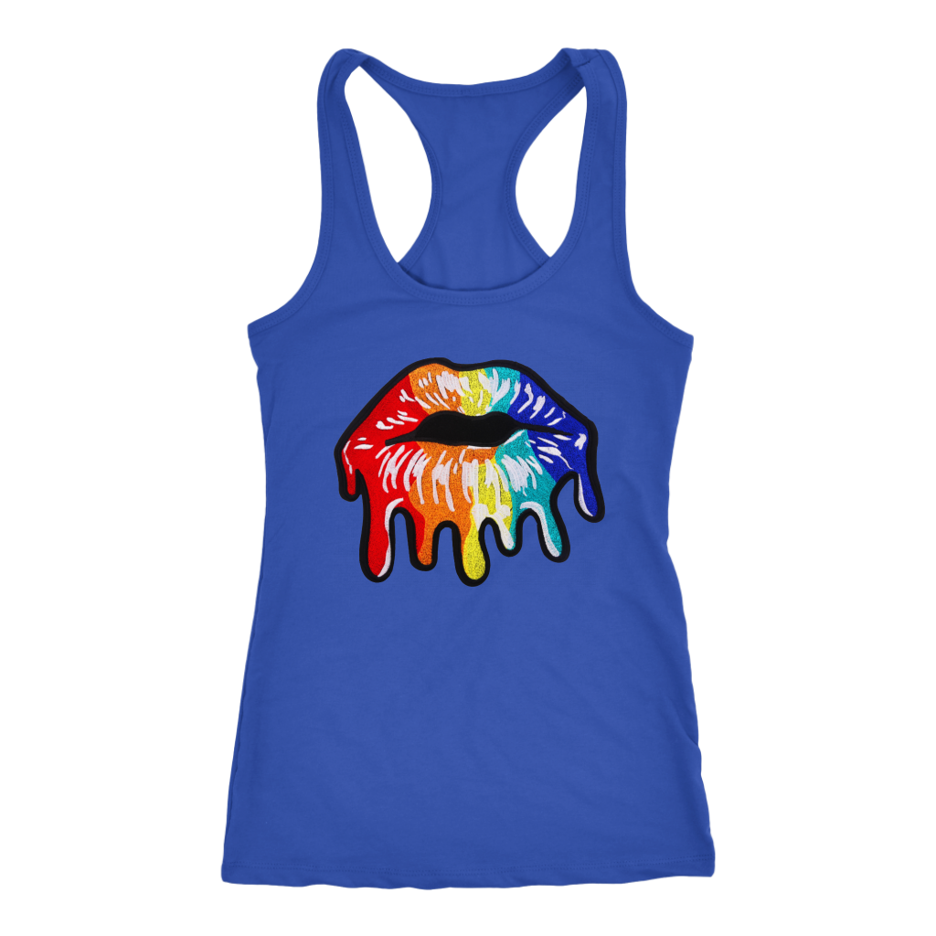 RNBW Lips Tank - Shop Sassy Chick