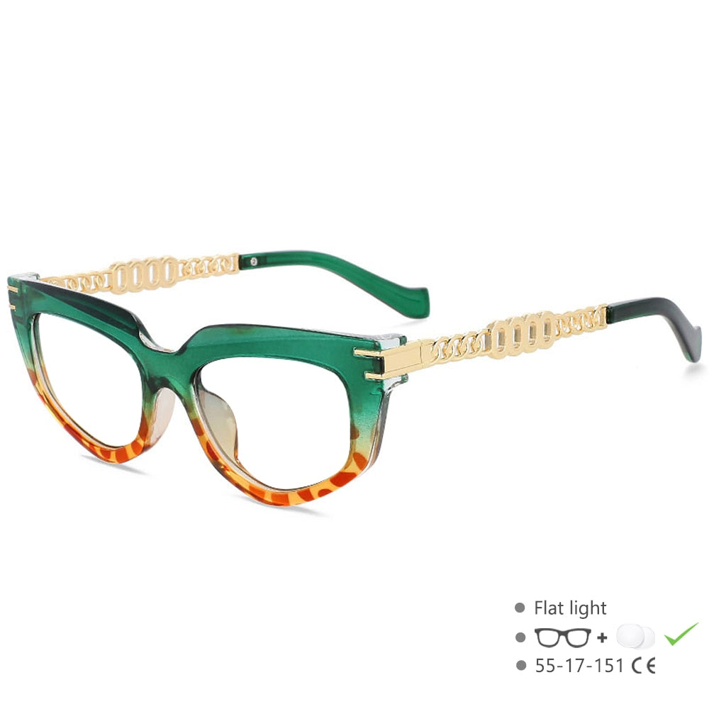 Metal Hollow Chain Presbyopic Glasses