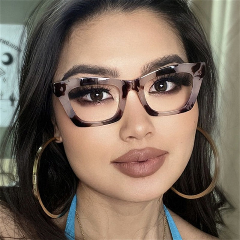 Leopard Tea Vision Care Eyeglasses