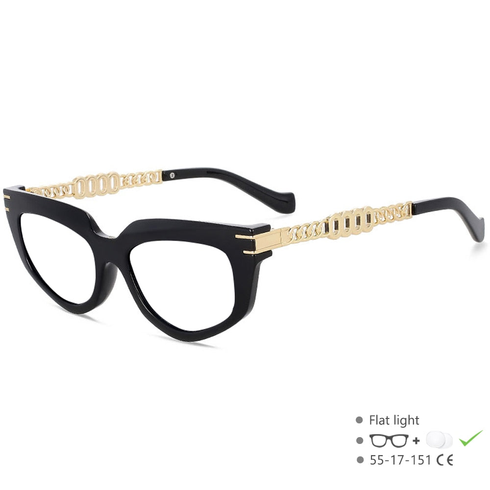 Metal Hollow Chain Presbyopic Glasses