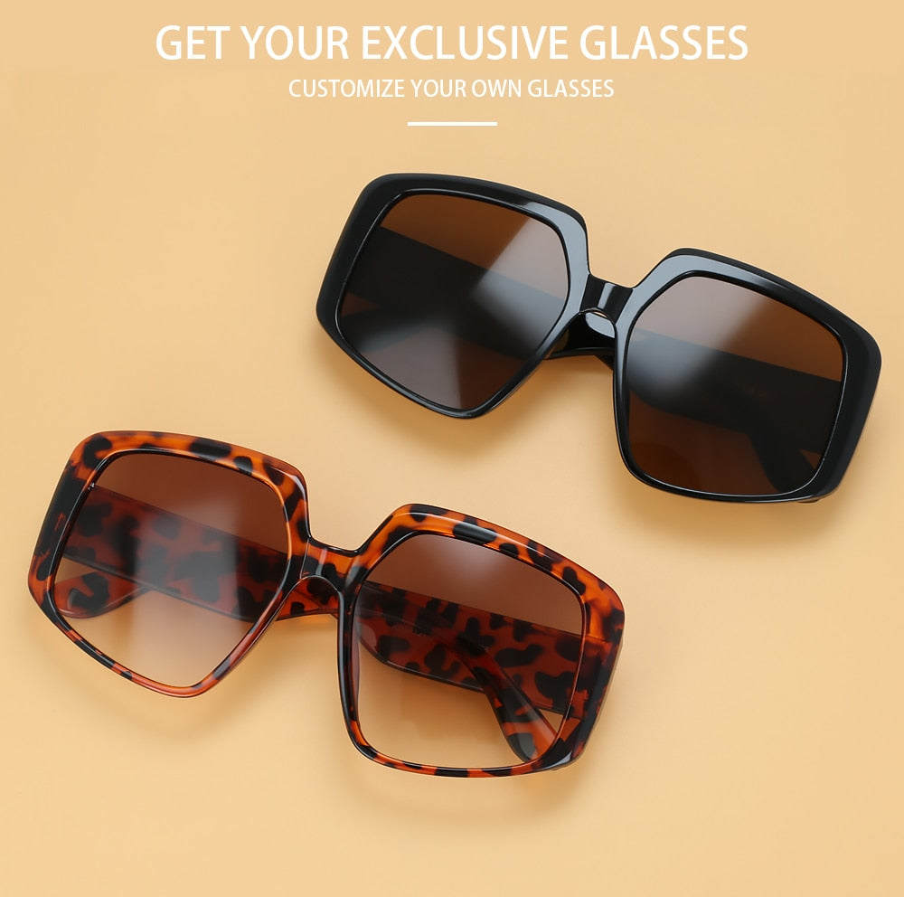 Oversized Vintage Sunglasses