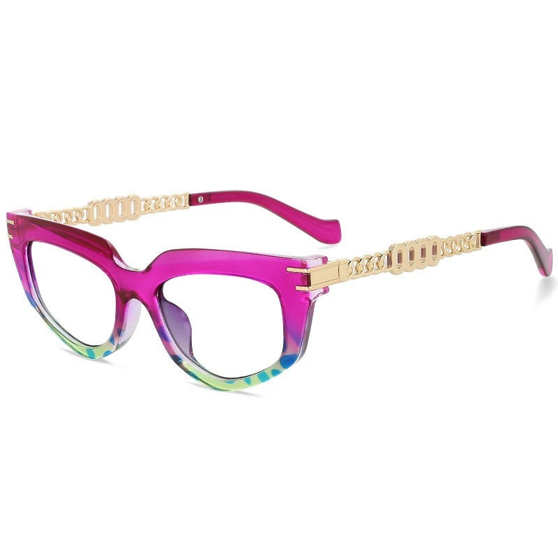 Metal Hollow Chain Presbyopic Glasses
