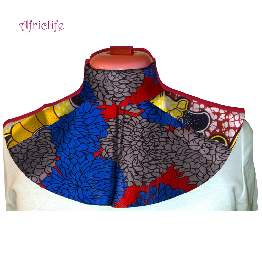 African Ankara Print Chokers Necklace